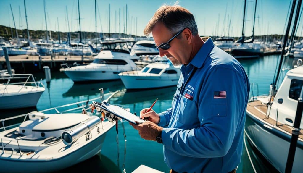 Boat inspection
