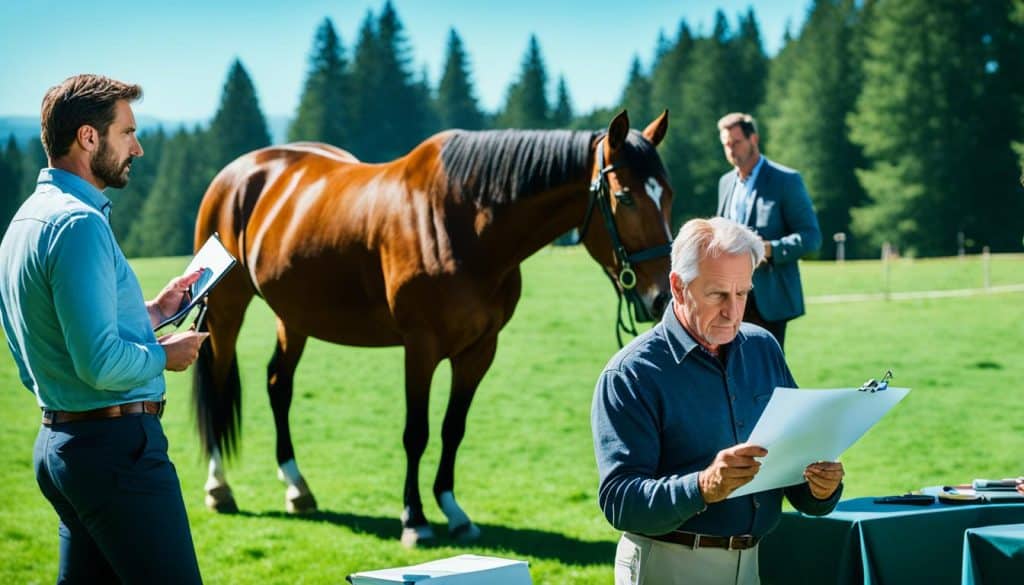 Horse inspection Horse inspection